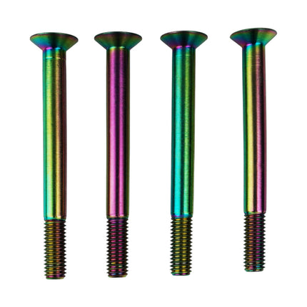 Foil Drive Titanium M8 Assist MAX Mast Plate Bolts 80 mm