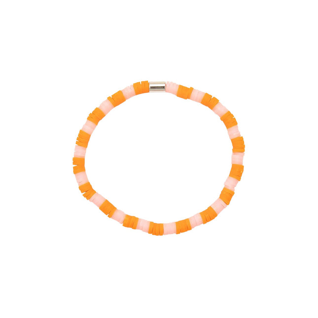 Pura Vida Seascape Vinyl Disc Stretch Bracelet