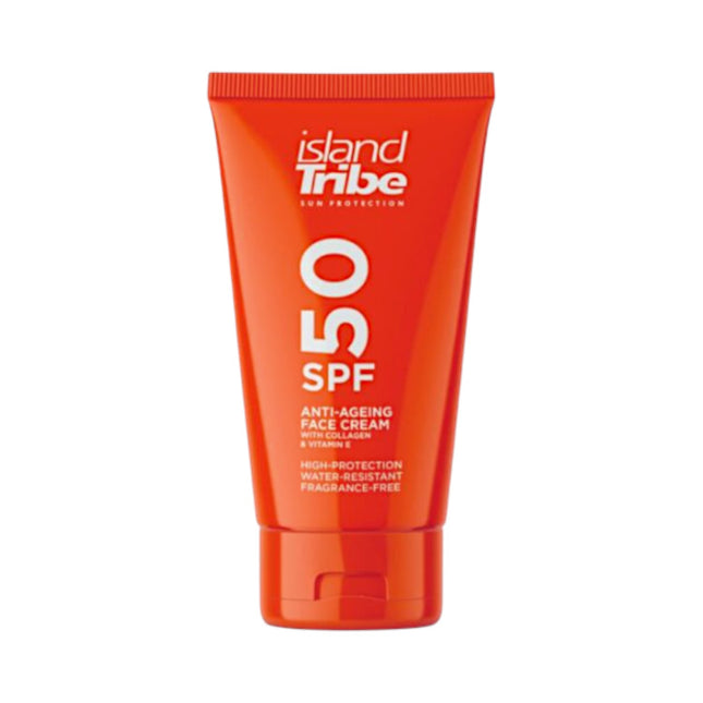 Island Tribe SPF 50 Anti-Ageing Face Cream with Collagen 50 ml