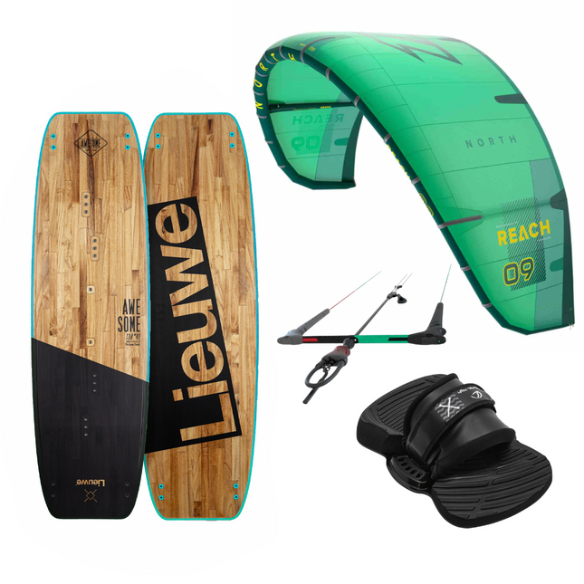 North Reach 2023 + Lieuwe Awesome Kitesurfset