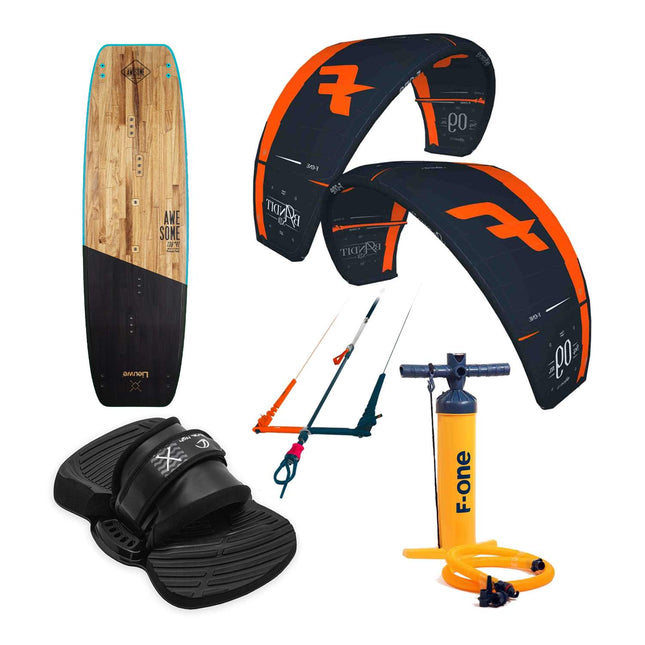 F-one Bandit XVI + Lieuwe Awesome Kitesurfset