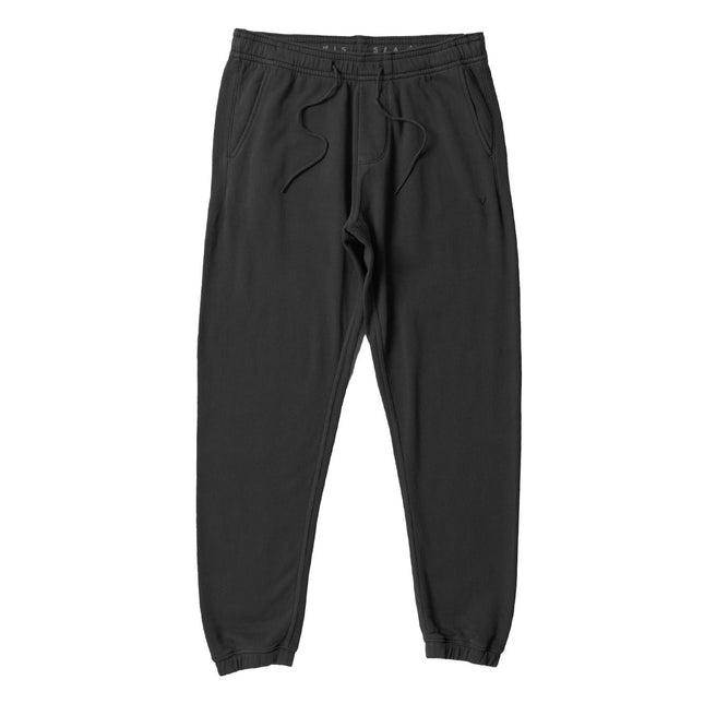 Vissla Solid Sets Eco Elastic Sweatpant-BLK