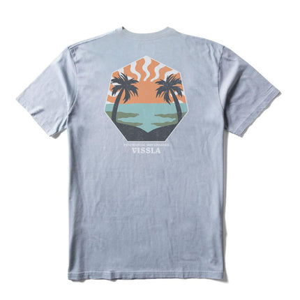 Vissla Psychedelic Palms SS Tee-SBL