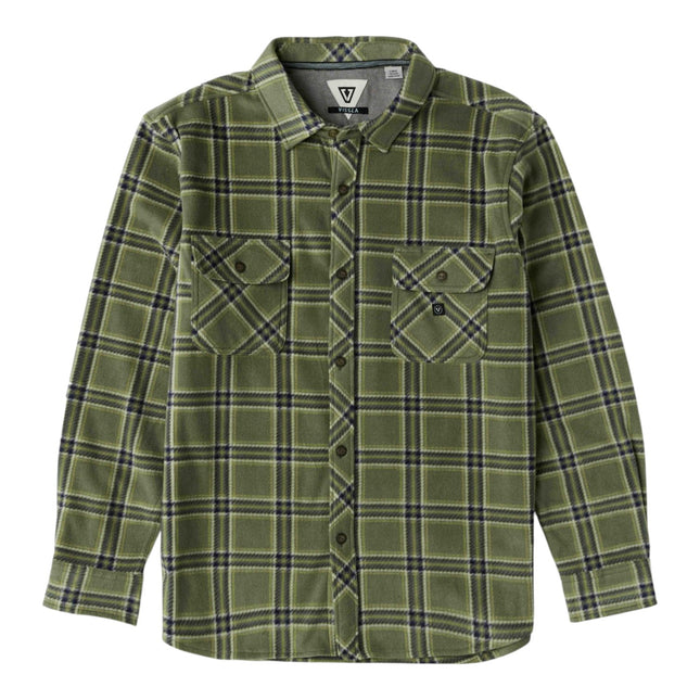 Vissla Eco-zy Polar Flannel Green