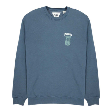 Vissla Aquemini Crew Neck Washed Fleece Blue