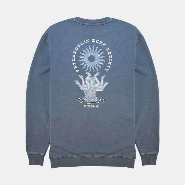 Vissla Hula Hands Crew Fleece Mid