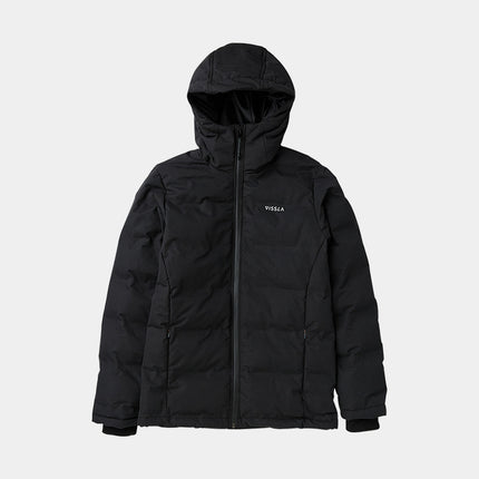 Vissla White Peaks Puffer Eco Jacket Blk