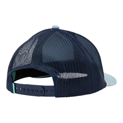Vissla West Winds Trucker Hat Faded Denim