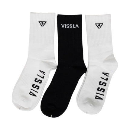 Vissla Logo Sock 3 Pack