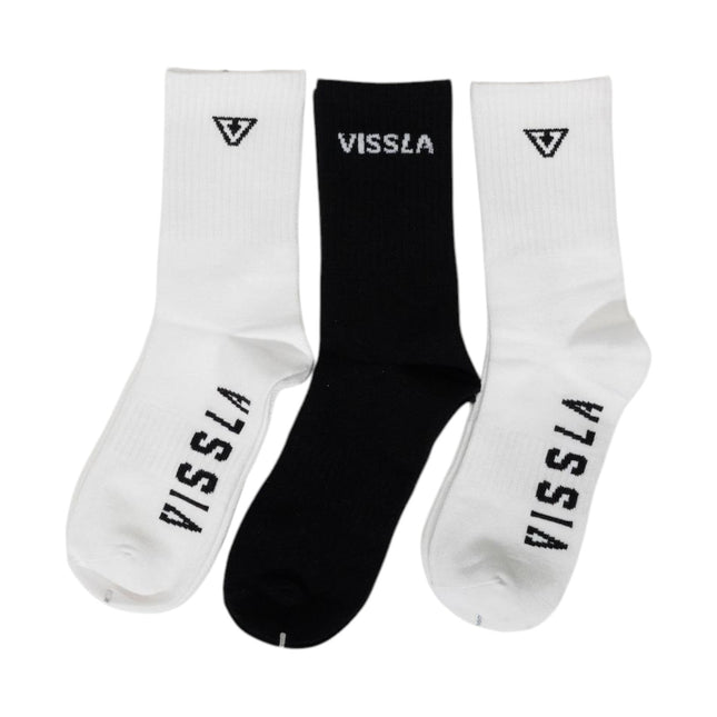 Vissla Logo Sock 3 Pack
