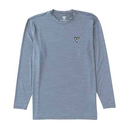 Vissla Twisted Eco Ls Sun Shirt Slate Heather