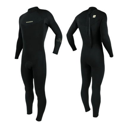 Manera Classic Back Zip 3/2 Black
