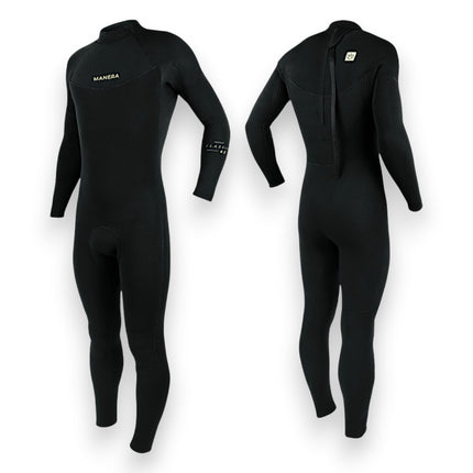 Manera Classic Back Zip 4/3 Black