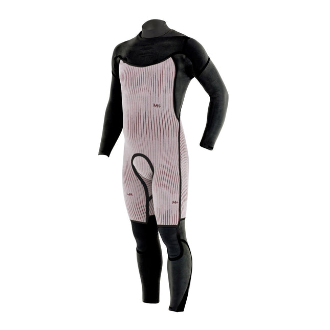 Manera Magma Men 4/3 Front Zip Black