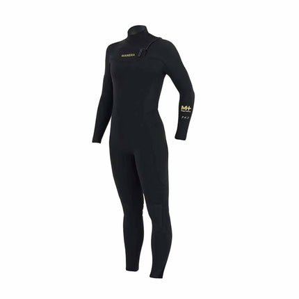 Manera Magma Women 5/4/3 Front Zip Black