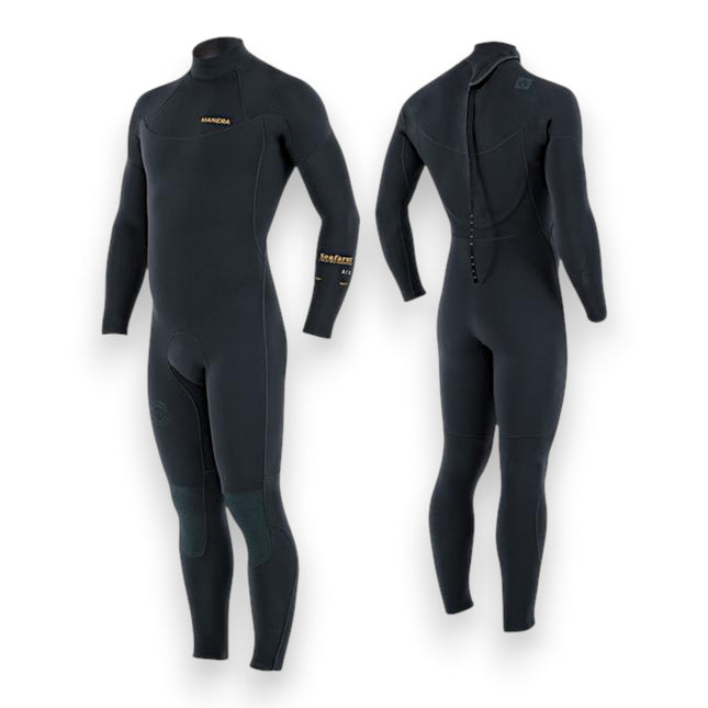Manera Seafarer 4/3 Back Zip Anthracite