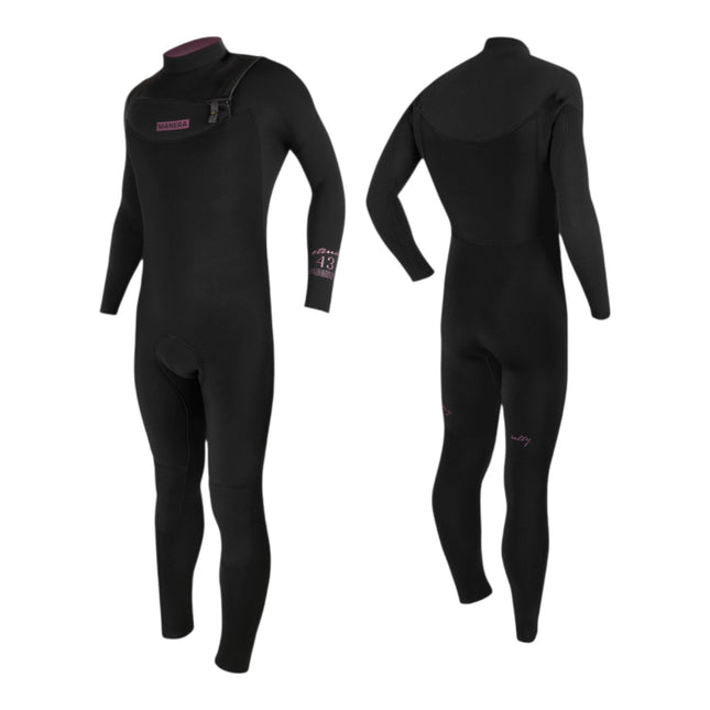 Manera Xtend Front Zip 4/3 Black