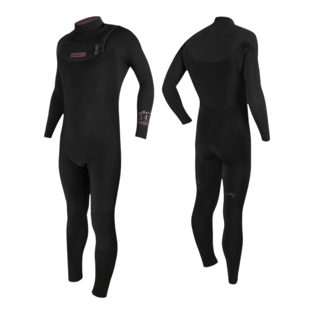Manera X10D Front Zip 5/4/3 Black