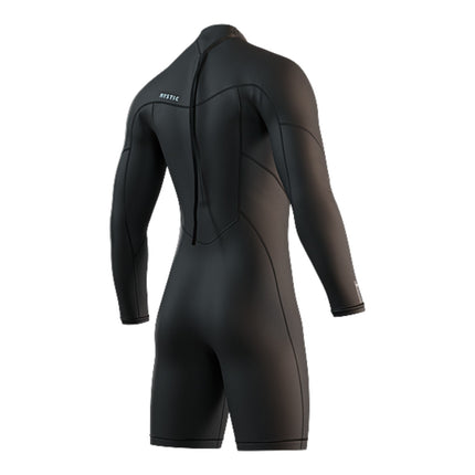 Mystic Brand 3/2 Back Zip Longarm Shorty Flatlock