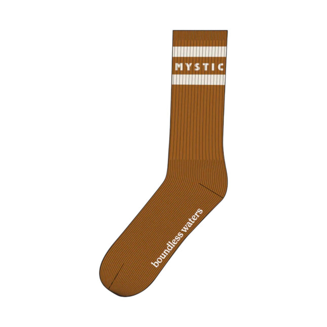 Mystic Brand Seasonal Socks Golden Brown