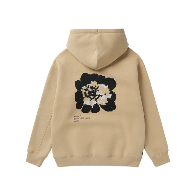 Mystic Heartsease Hood Sweat Pale Khaki