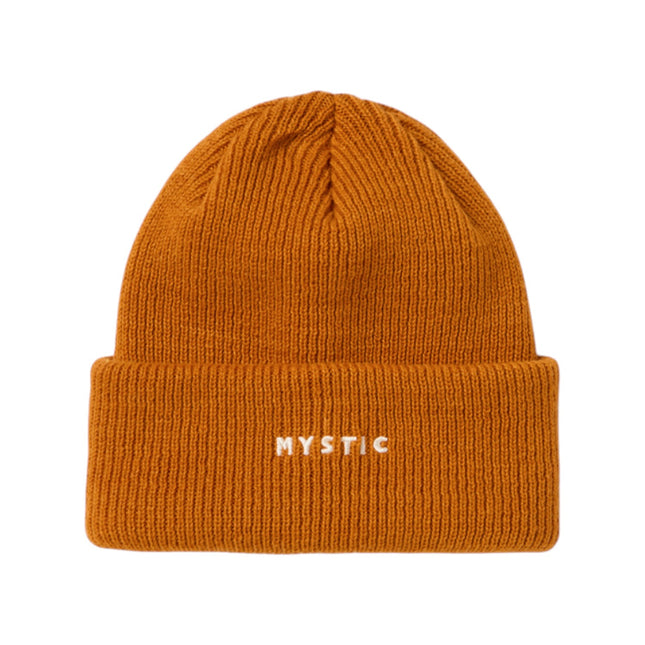 Mystic The Logo Beanie Golden Brown