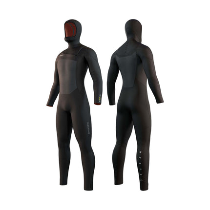 Mystic Voltt 6/4/3 Hood Front Zip Fullsuit Black