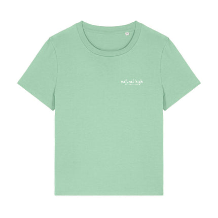 Natural High Floral Muser Tee Misty Jade
