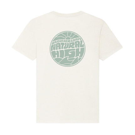 Natural High Icon Logo Tee Off White