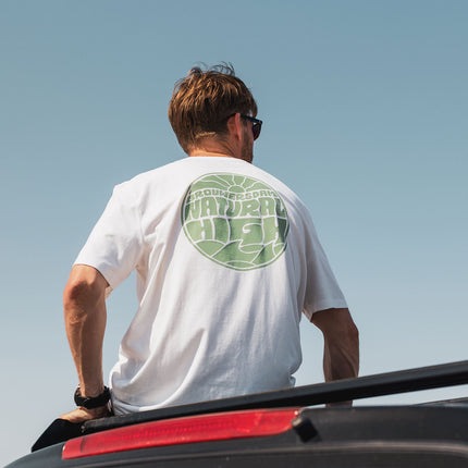 Natural High Icon Logo Tee Off White