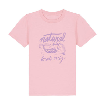 Natural High Locals Only Tee Pink