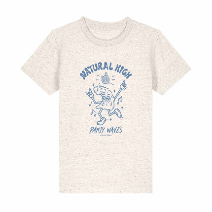 Natural High Party Waves Tee Eco Heather