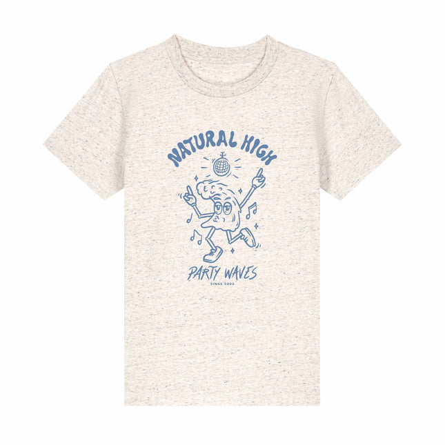 Natural High Party Waves Tee Eco Heather