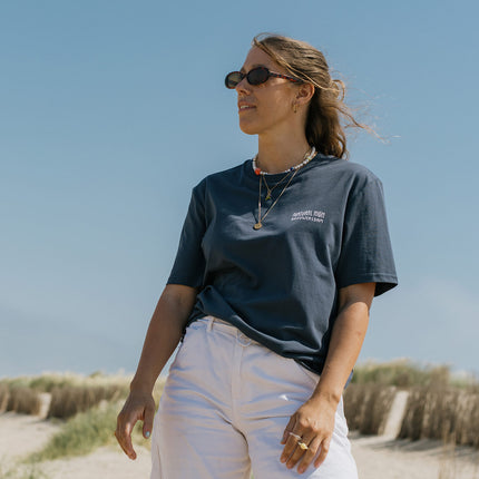 Natural High Stoke Logo Tee India Grey