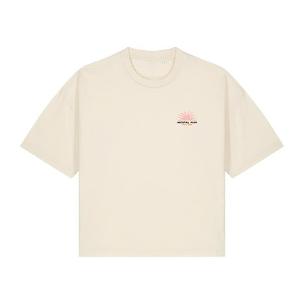 Natural High Sunset Crop Tee