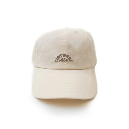 Natural High Arched Logo Cap Natural