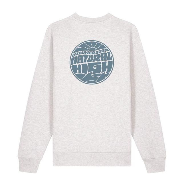 Natural High Icon Logo Crew Cool Heather