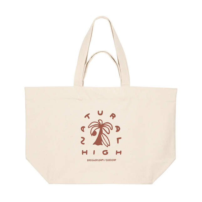 Natural High Palmadise Tote Natural Raw