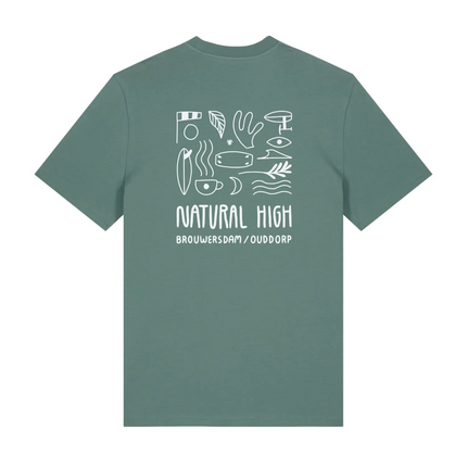 Natural High Stoke Logo Tee Green Bay