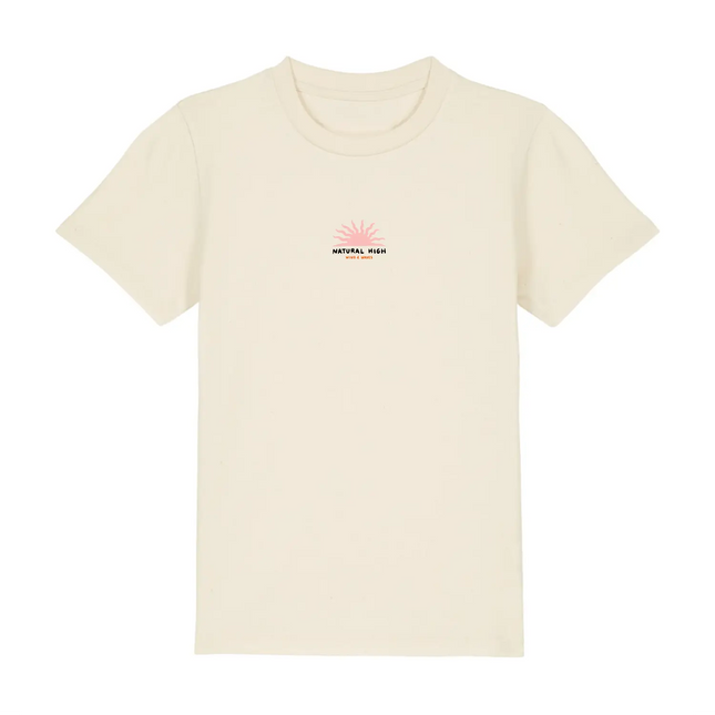 Natural High Sunset Tee Mini Natural Raw