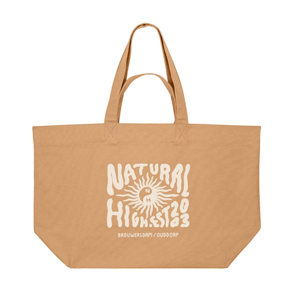 Natural High Ying & Yang Tote Latte