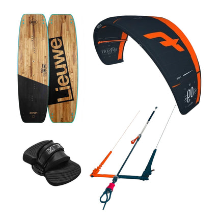 F-one Bandit + Lieuwe kitesurf set