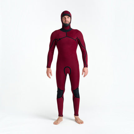 C-Skins NuWave ReWired 6/5 Men GBS Front Zip Hooded Steamer