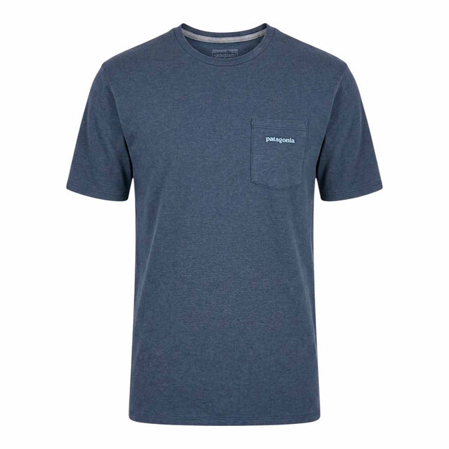 Patagonia M's Boardshort Logo Pocket Responsibili-Tee Summit Blue