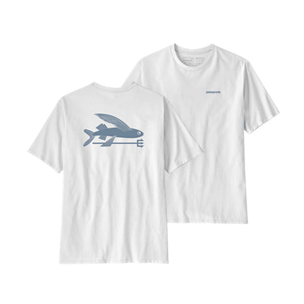 Patagonia M's Flying Fish Responsibili-Tee White