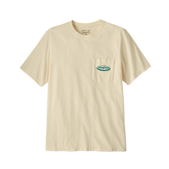 Patagonia M's MW '95 Oval Logo Pocket Tee Neutral
