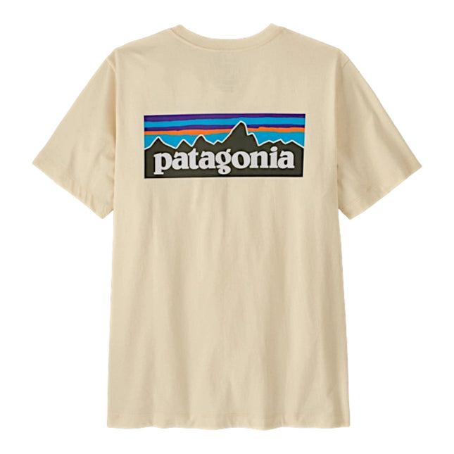 Patagonia M's P-6 Logo T-Shirt Undyed Natural
