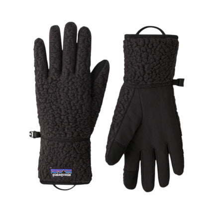 Patagonia Retro Pile Gloves Black