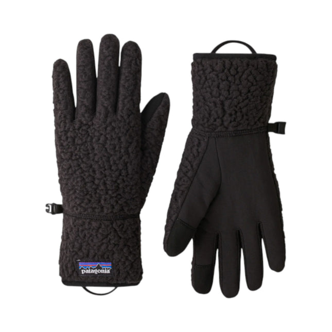 Patagonia Retro Pile Gloves Black