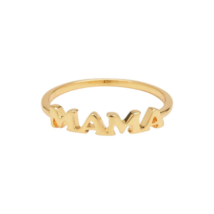 Pura Vida Mama Ring Gold